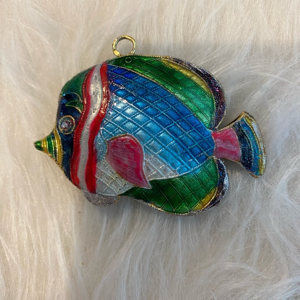 Multi-Color Angle Fish Pendant. Tote P7 - Picture 4 of 4